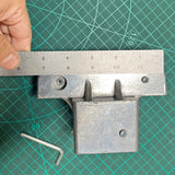 2X2 Square Tube Top Cap Cover with Sign Holder Slot #97SQF Supr-Lok Cap 1018049