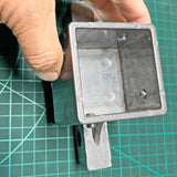 2X2 Square Tube Top Cap Cover with Sign Holder Slot #97SQF Supr-Lok Cap 1018049