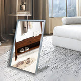 11X15X8" Shoe Fitting Glass Mirror Steel Frame Home Retail Shop Tatoo Therapy 15588