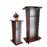 12x12x30" Table Stand Lectern Flattop Sculpture Riser Stand Side Table Dispenser 10183