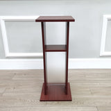12x12x30 Table Stand Lectern Flattop Sculpture Riser Stand Side Table Dispenser 10183