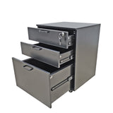20X24X18 Filing Cabinet Legal Letter Size Night Stand Black Wood Office Home 10184
