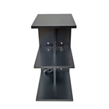 12X14X24" Compact Night Stand Side Table USB 110V C Power Charging Strip 10189