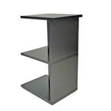 12X14X24" Compact Night Stand Side Table USB 110V C Power Charging Strip 10189