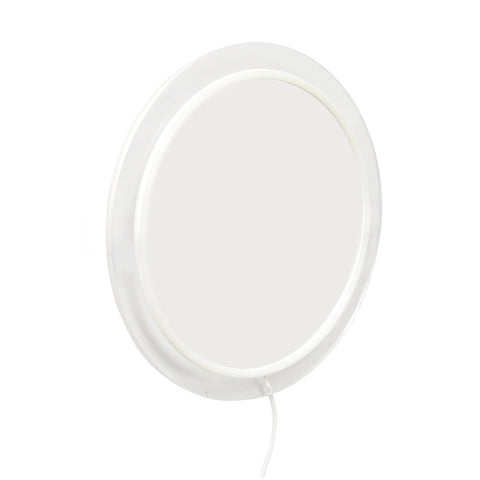 12" Round Sign Lighted LED Logo Block Signage Blank Panel Customizable 10194-Without Hole