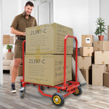 Extends Up to 24.5 to 42, Folding Transport Cart, Foldable and Lightweight 10197