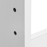 44X43X12" Wood Bookcase Shelf Organizor Modular Expandable Home, Office, Library 10201