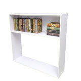 44X43X12" Wood Bookcase Shelf Organizor Modular Expandable Home, Office, Library 10201