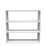 44X43X12" Wood Bookcase Shelf Organizor Modular Expandable Home, Office, Library 10201