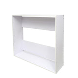44X43X12 Wood Bookcase Shelf Organizor Modular Expandable Home, Office, Library 10201