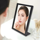 12.6X17X4.3" Vanity Cosmetic Shoe Fitting Mirror Black Metal Frame Glass 15588