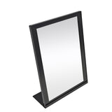 12.6X17X4.3" Vanity Cosmetic Shoe Fitting Mirror Black Metal Frame Glass 15588