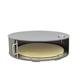 18X18X5"Stainless Steel Pizza Oven w/Stone Kettle Grilltop Slidedoor Thermometer 10208