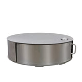 18X18X5"Stainless Steel Pizza Oven w/Stone Kettle Grilltop Slidedoor Thermometer 10208
