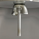 18X18X5"Stainless Steel Pizza Oven w/Stone Kettle Grilltop Slidedoor Thermometer 10208