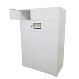48X26X70" Comupterized Touchscreen Phone Mail Bag Package Locker 12x10x25" Slot 10209