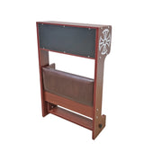 20X32X20" Prayer Bench, Padded kneeler book shelf, Easy Fold-away Prayer Table 10211