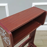 20X32X20 Prayer Bench, Padded kneeler book shelf, Easy Fold-away Prayer Table 10211