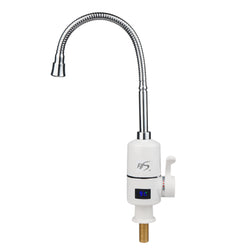 110V Electric Heater Hot Water Faucet w/ LED Digital Display & Flexible Hose 10215