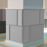16 X 4 X 1.3" Wall Protection Pads Shield Against Collision Induced Injuries 10216-16X4