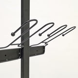 12.8 X 16 X 55.7" 10-Pair Shoe Organizer – 5 Tiers for Boots & Shoes, Black 10217