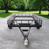 Drive-Up Gate Utility Trailer ¨C 5x8 ft Deck, Ideal for Tools, ATVs & Equipment 10218