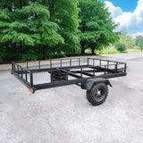 Drive-Up Gate Utility Trailer ¨C 5x8 ft Deck, Ideal for Tools, ATVs & Equipment 10218