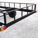 Drive-Up Gate Utility Trailer ¨C 5x8 ft Deck, Ideal for Tools, ATVs & Equipment 10218