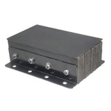 12X10X4" Loading Dock Bumper Stacked Rubber with Metal Face Plate Heavy Duty 10219 Dock Bumper
