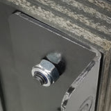 12X10X4" Loading Dock Bumper Stacked Rubber with Metal Face Plate Heavy Duty 10219 Dock Bumper