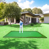 20'X10' (nominal) 236 W x 118 D Large Professional Golfing Training Mat Green 10222
