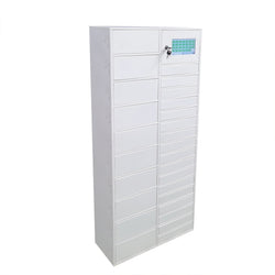 21W X 9D X 50H Touchscreen Secure Locker System w/ Restricted Access 27 Slots 10224