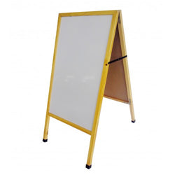 A Frame Double Sided White Menu Board Dry Eraser 19X37X28¡±10235 White
