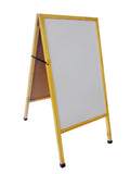 A Frame Double Sided White Menu Board Dry Eraser 19X37X28¡±10235 White