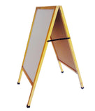 A Frame Double Sided White Menu Board Dry Eraser 19X37X28¡±10235 White