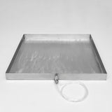 25X25X2 304 Stainless Steel Washing Machine Drain Pan Discharge Valve Faucet 10236