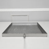25X25X2 304 Stainless Steel Washing Machine Drain Pan Discharge Valve Faucet 10236