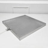 25X25X2 304 Stainless Steel Washing Machine Drain Pan Discharge Valve Faucet 10236