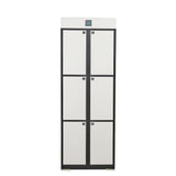 RFID Locker 24X70X12 6 Slot Metal Cabinet Gym Changeroom Keyless Access 10237