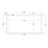 96 x 48 x 0.7 Versatile Large Desktop Surface ¨C Upgrade Your Desk, Workbench 10240