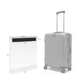 Clear Frameless Plexiglass Acrylic Wall Poster Frame with Slide-In Design Holds 10244