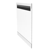 Clear Frameless Plexiglass Acrylic Wall Poster Frame with Slide-In Design Holds 10244