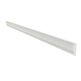8 x 0.8 Premium MDF Crown Molding Trim - Custom Length, White-Primed 10252