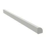 0.75x0.75" White Wood Quarter Round Trim Corner Molding Custom Length 10258
