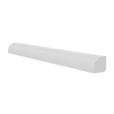 0.75x0.75" White Wood Quarter Round Trim Corner Molding Custom Length 10258