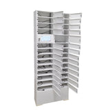 USB Charging Locker 27 Slot Touchscreen Secure Phone Storage Cabinet Steel 10260