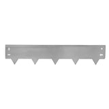 39.4inchx8inch Galvanized Steel Garden Edging Hammer In Metal Landscape Border 10262