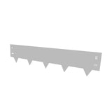 39.4inchx8inch Galvanized Steel Garden Edging Hammer In Metal Landscape Border 10262