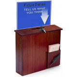 Suggestion box,Donation box,mail box,with clear acrylic sign holder