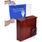 Suggestion box,Donation box,mail box,with clear acrylic sign holder